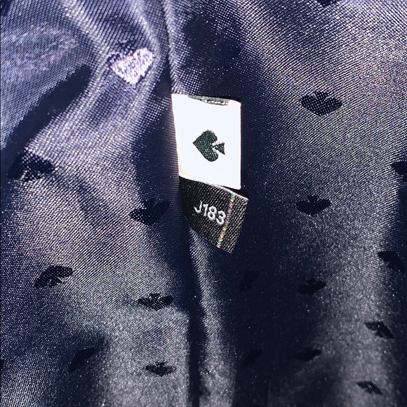 NWT Kate Spade ♠️ Janie Medium Blue Striped Tote - Picture 15 of 15